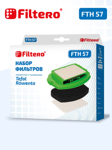 HEPA фильтр Filtero FTH 57 для пылесосов Tefal, Rowenta