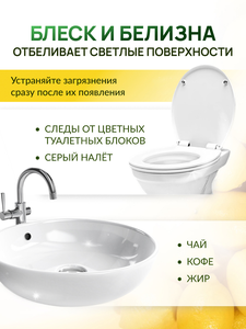 Filtero Aroma Гель для сантехники антибактериальный, 750 мл, арт. 300