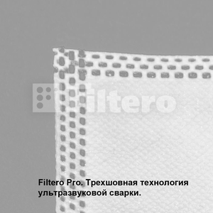 Filtero BSH 35 Pro, 2 шт, мешки синтетические, сменные