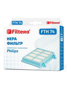 HEPA фильтр Filtero FTH 74 для пылесосов Philips