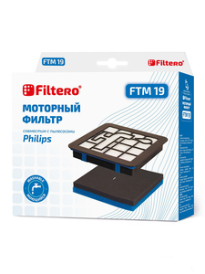 Моторный фильтр Filtero FTM 19 для пылесосов Philips